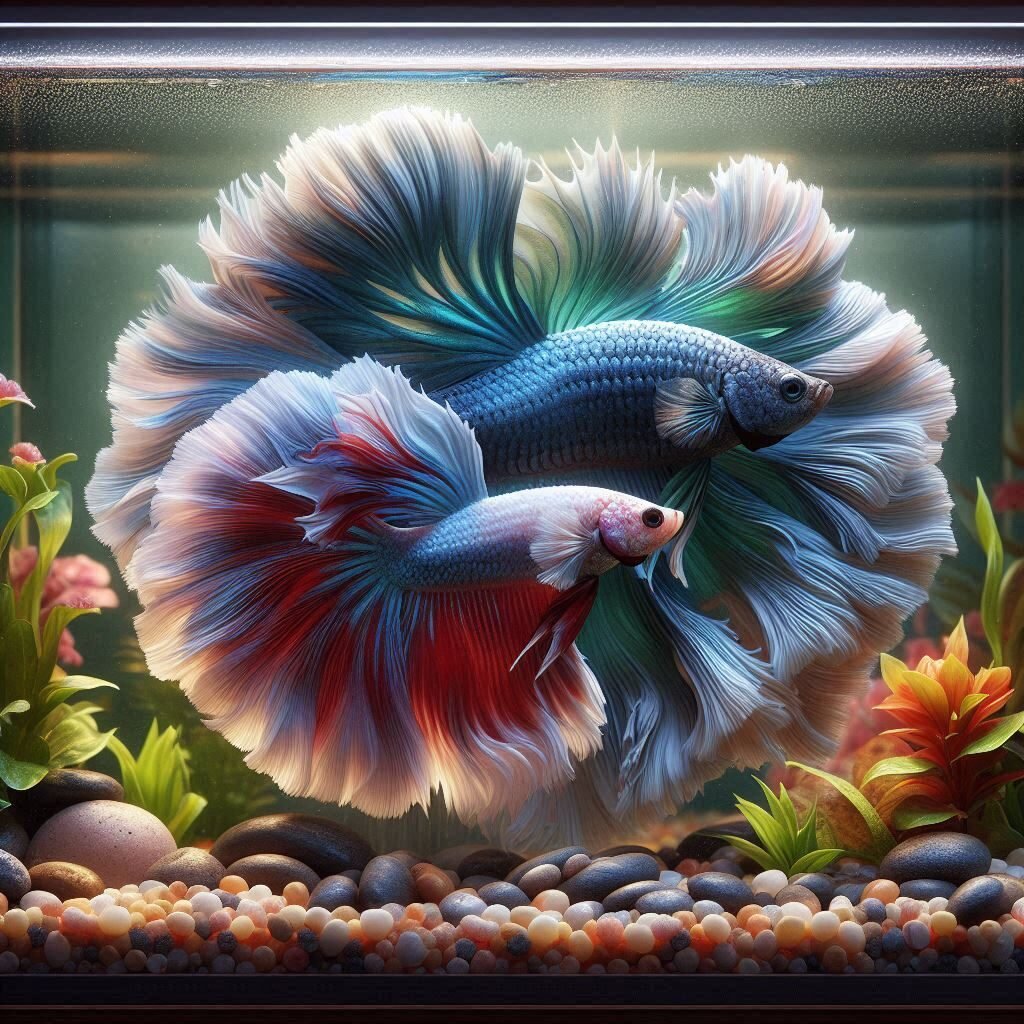 Keeping Male and Female Betta  fish together 